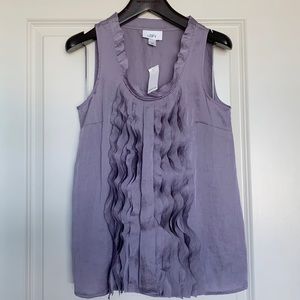 LOFT Cascading Ruffle Shell